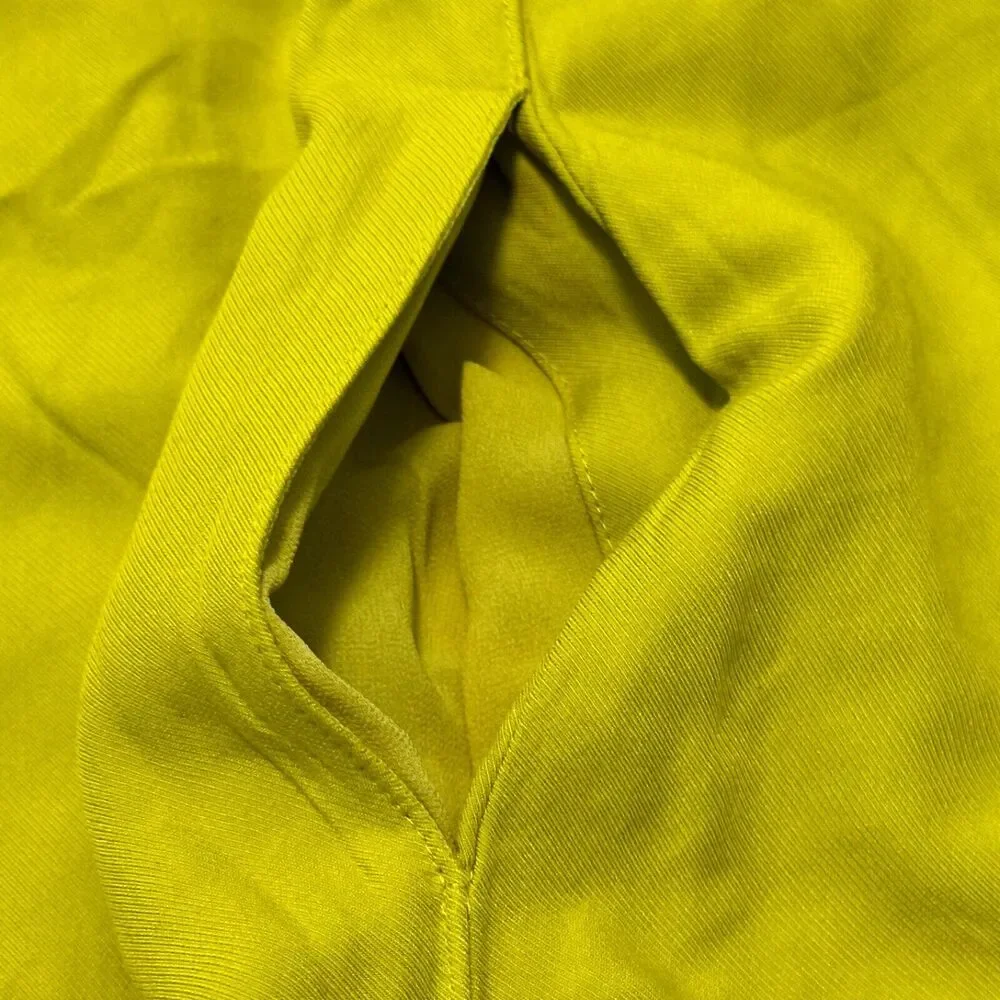 Rachel Rachel Roy Lime Green Halter Neck A Line‎ Dress Size XS